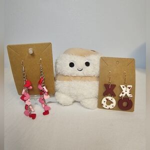 Valentine's Day Earring Bundle (2 pairs) NIP